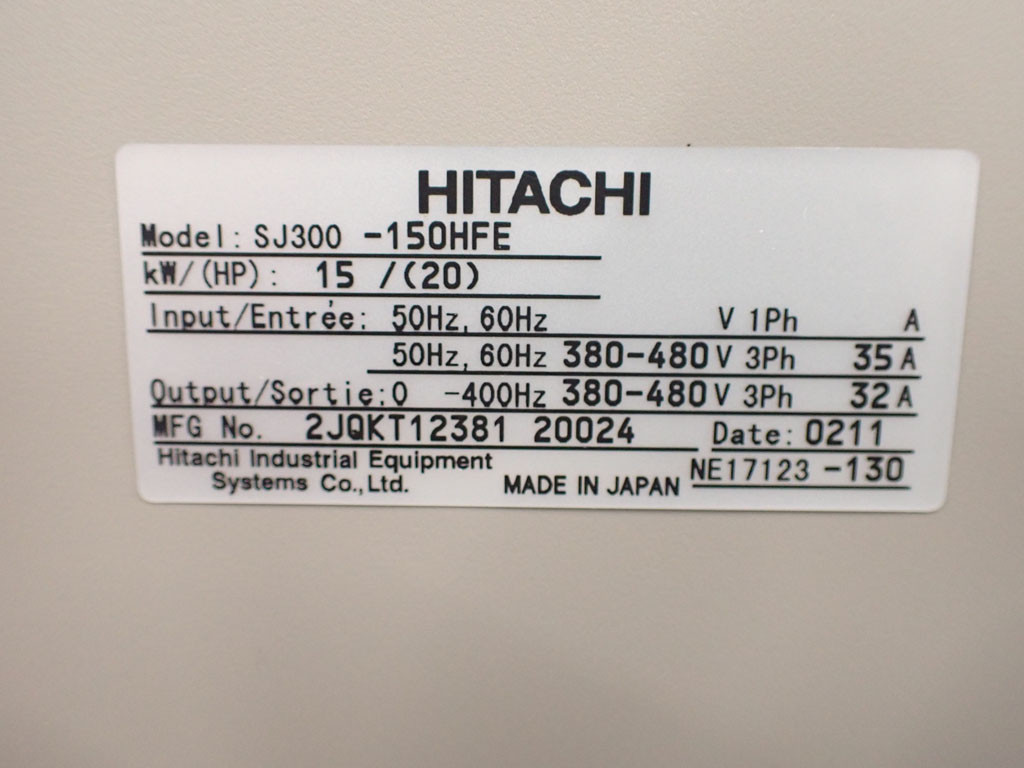HITACHI SJ300-150HFE