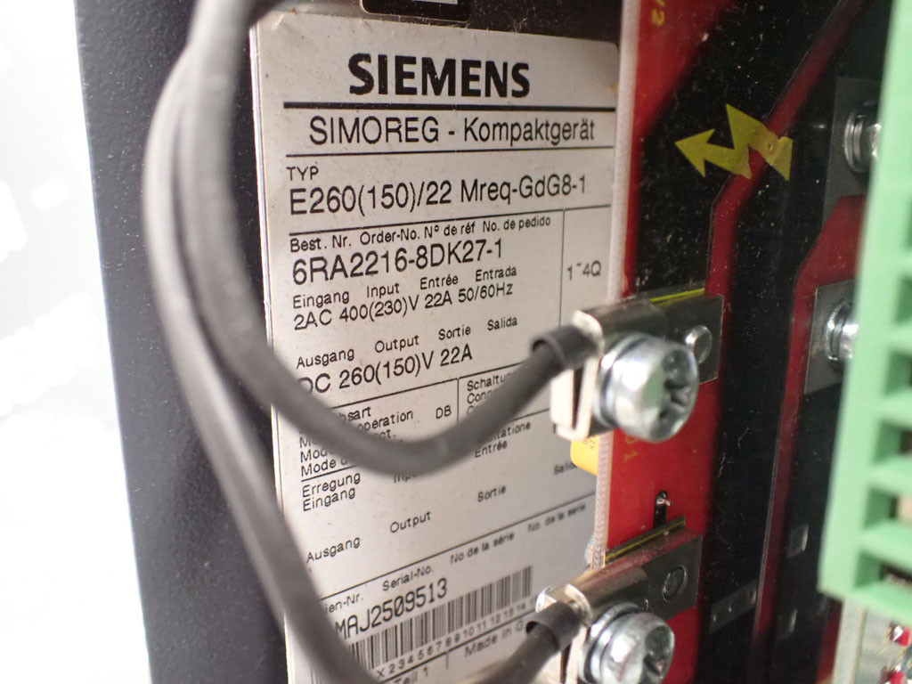 SIEMENS 6RA2216-8DK27-1
