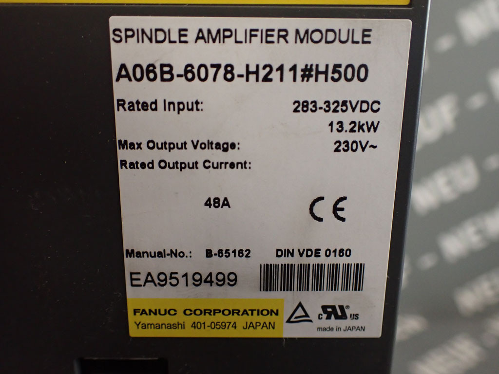 FANUC A06B-6078-H211