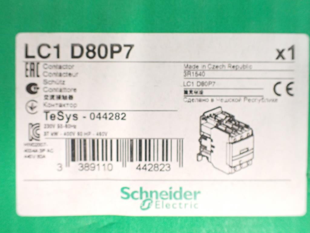 SCHNEIDER  LC1D80P7