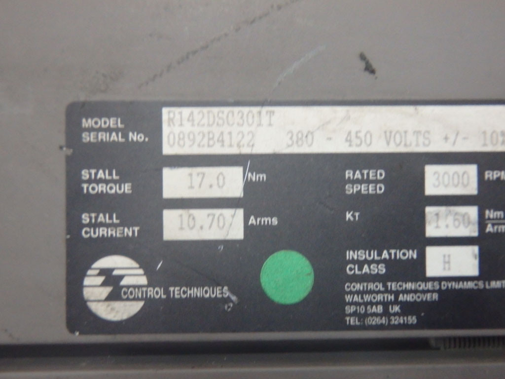 CONTROL TECHNIQUES R142DSC301C