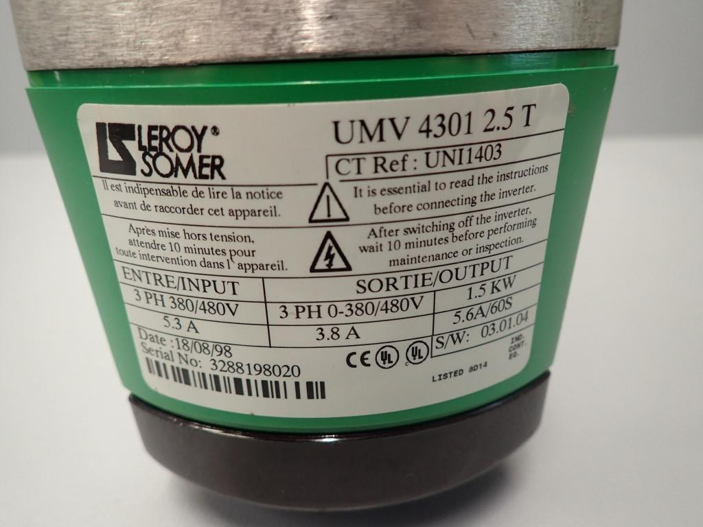 LEROY SOMER UMV43012.5T