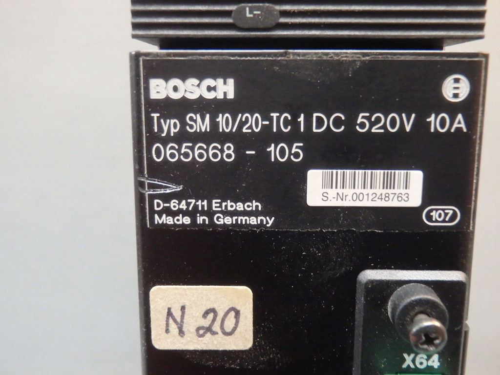 BOSCH SM10/20-TC