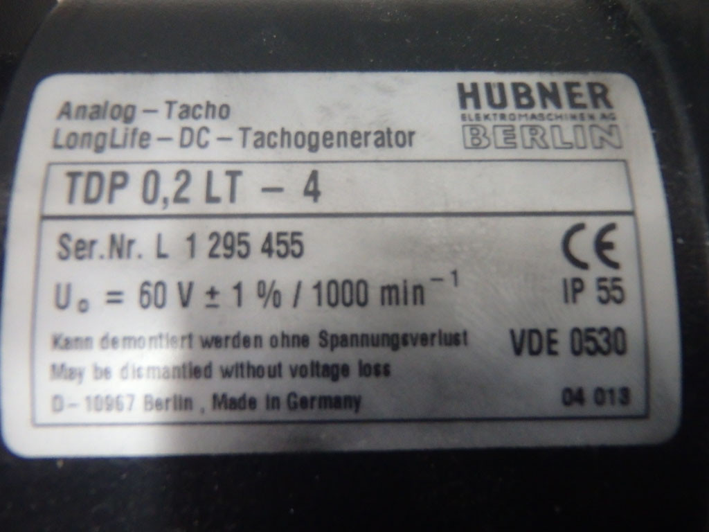 HUBNER TDP02LT-4