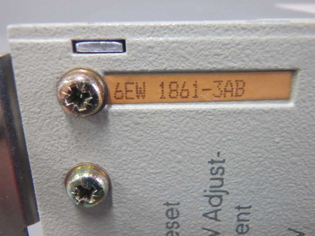SIEMENS 6EW1861-3AB