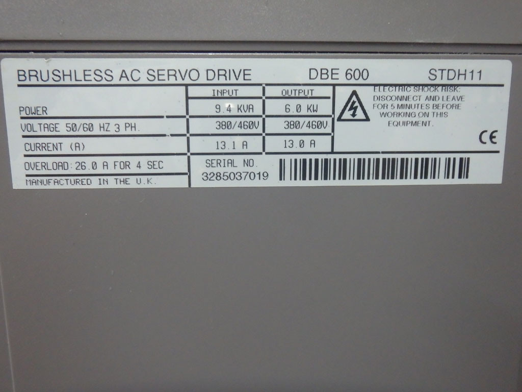 CONTROL TECHNIQUES DBE600