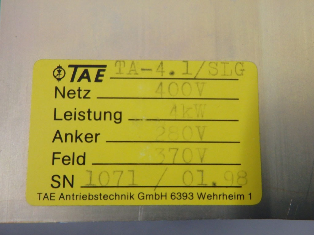 TAE ANTRIEBSTECHNIK TA-4.1/SLG