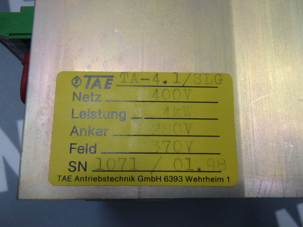 TAE ANTRIEBSTECHNIK TA-4.1/SLG