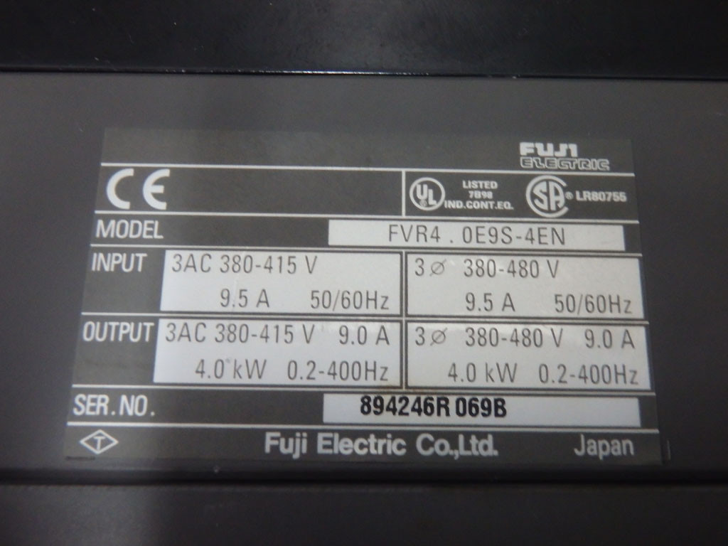 FUJI ELECTRIC FVR4.0E9S-4EN