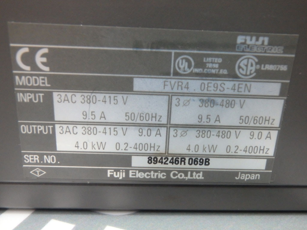 FUJI ELECTRIC FVR4.0E9S-4EN