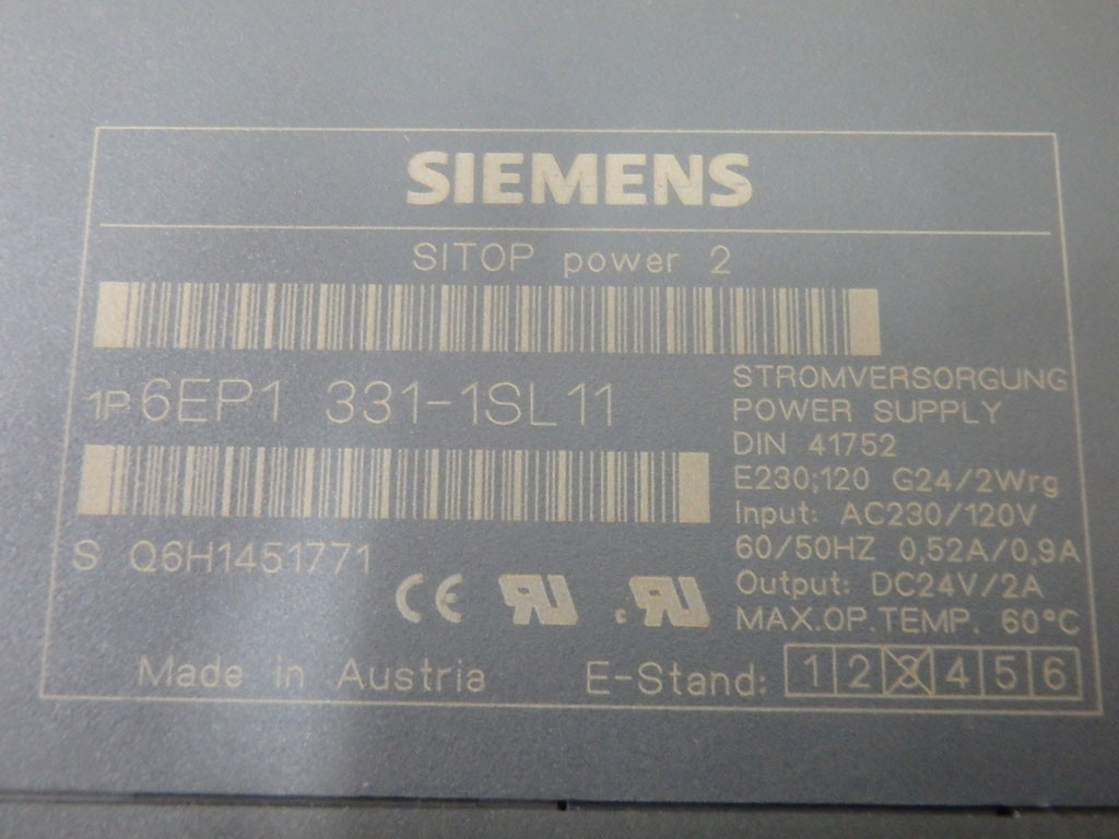 SIEMENS 6EP1331-1SL11
