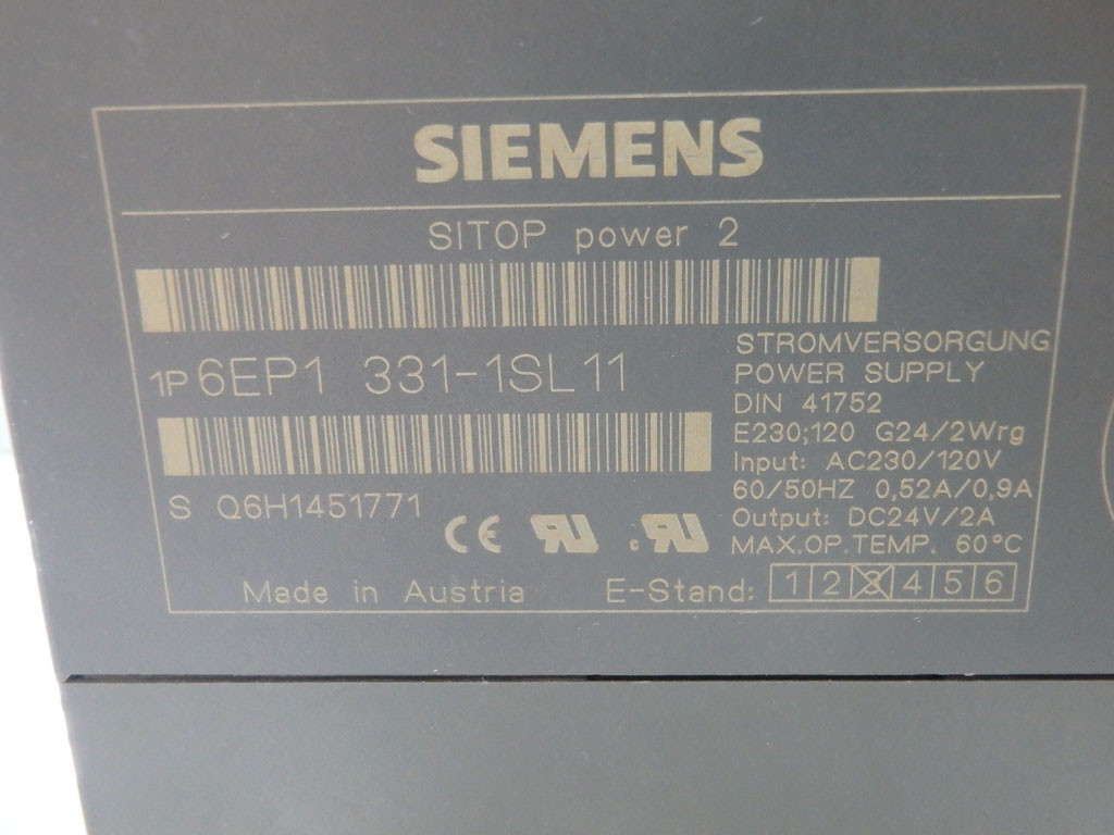 SIEMENS 6EP1331-1SL11