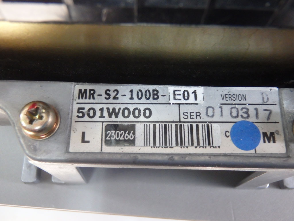 MITSUBISHI MR-S2-100B-E01