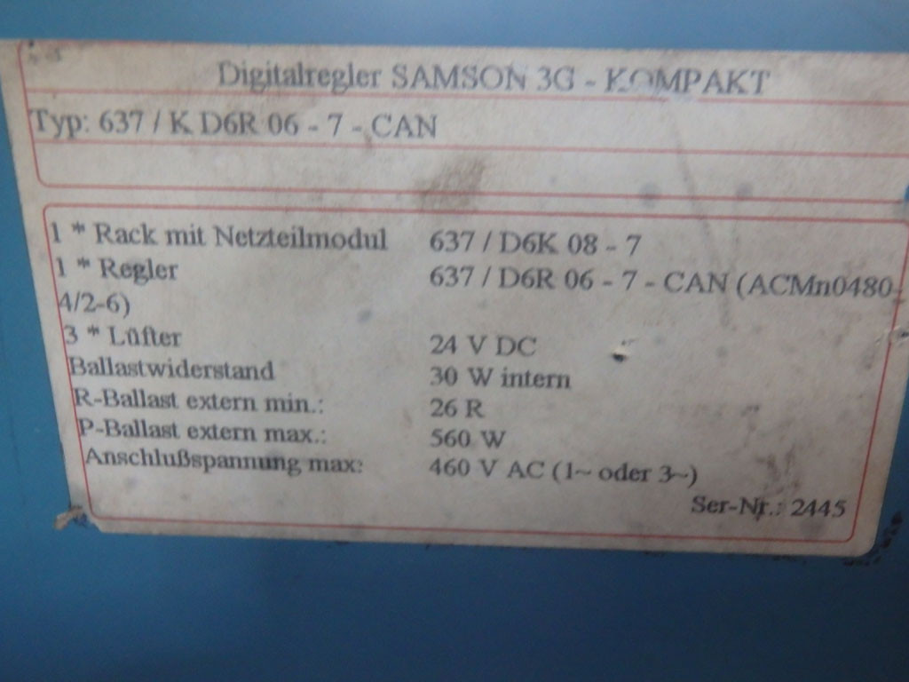 EUROTHERM 637/KD6R06-7-CAN