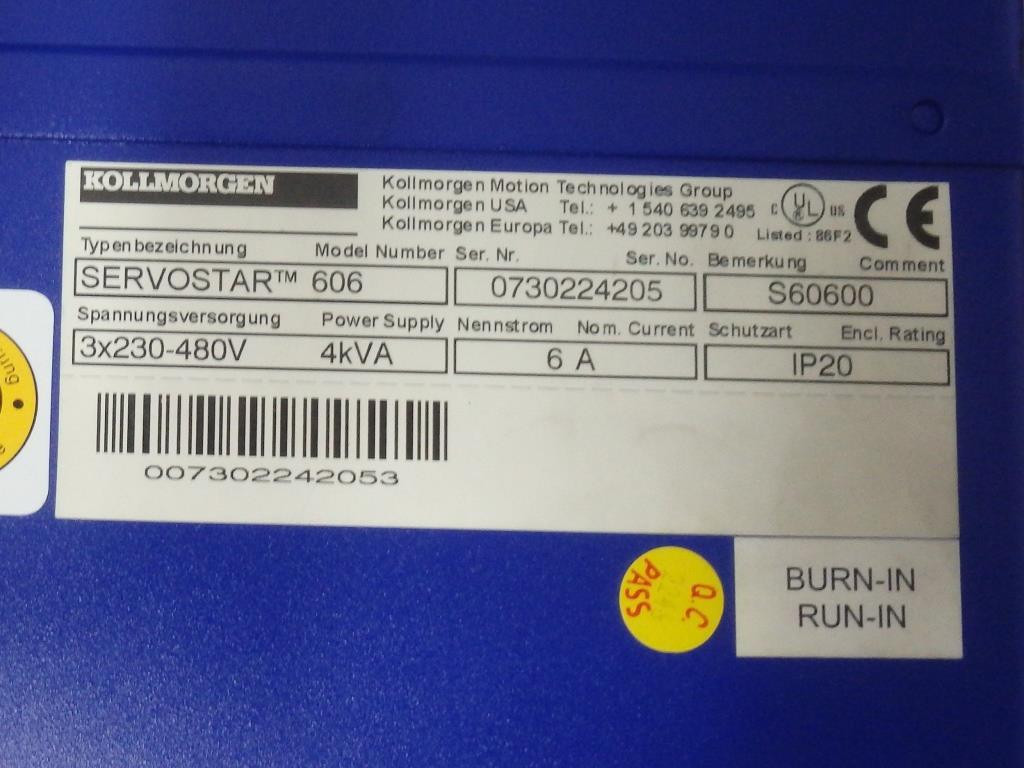 KOLLMORGEN S60600