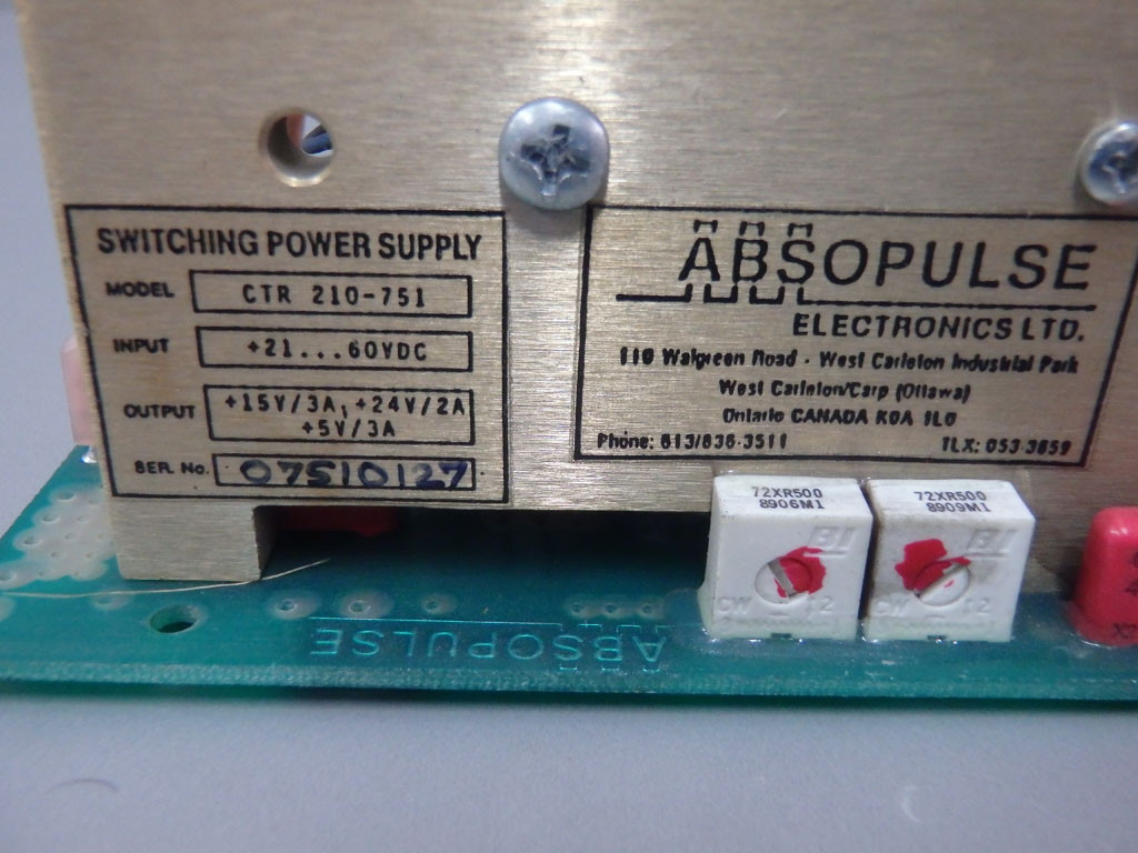 ABSOPULSE ELECTRONICS CTR210-751
