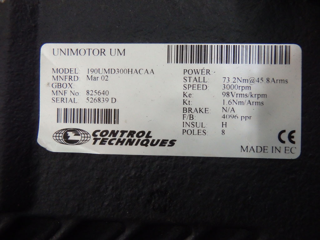 CONTROL TECHNIQUES 190UMD300HACAA