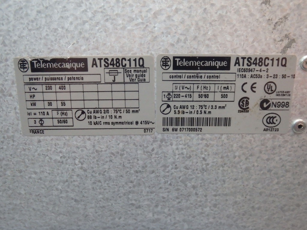 TÉLÉMÉCANIQUE  ATS48C11Q