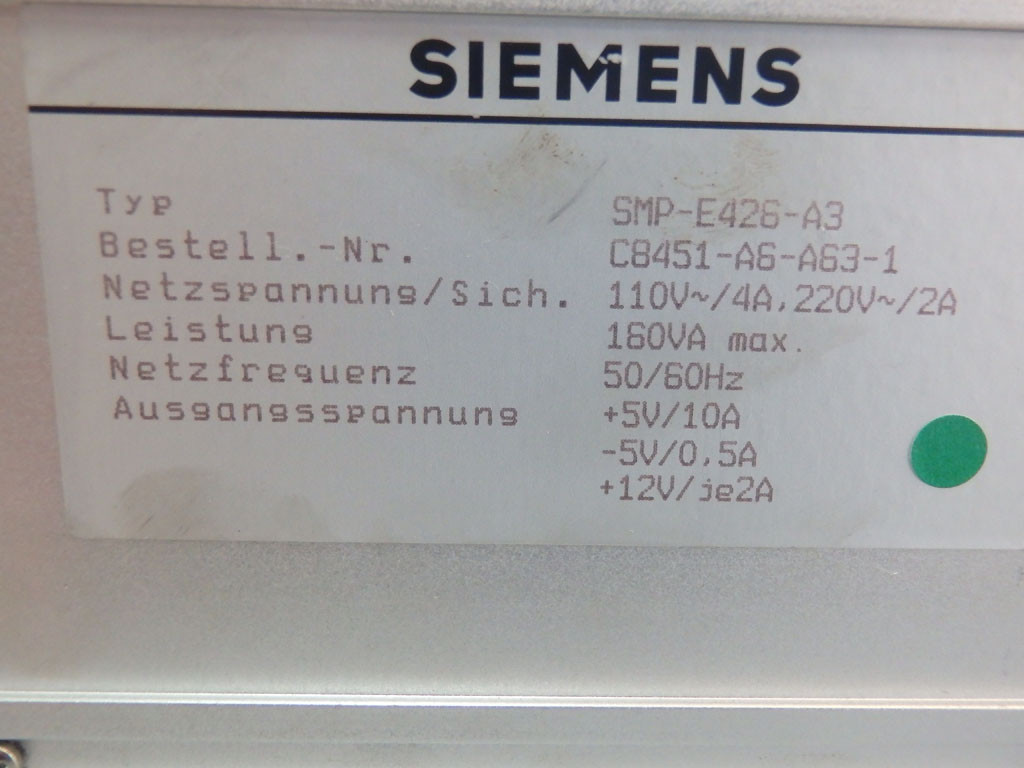 SIEMENS C8451-A6-A63-1
