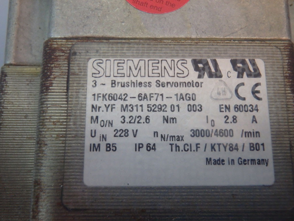 SIEMENS 1FK6042-6AF71-1AG0