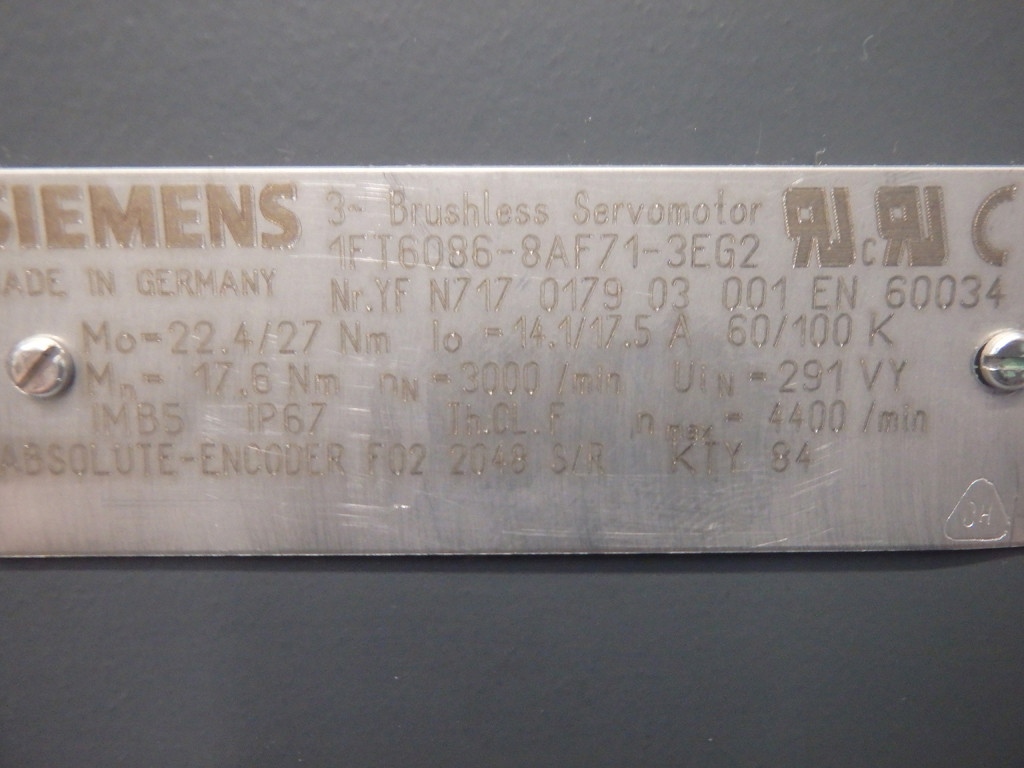 SIEMENS 1FT6086-8AF71-3EG2