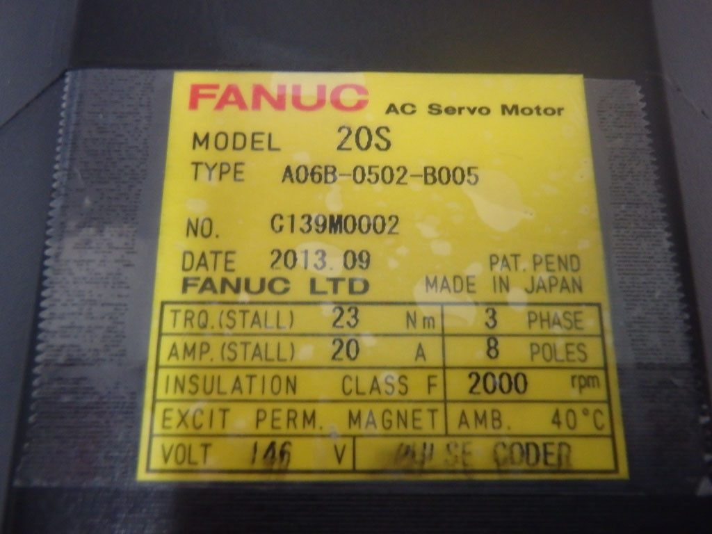 FANUC A06B-0502-B00520S