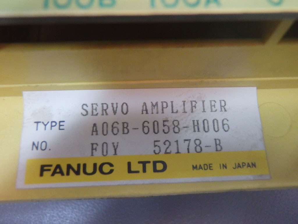 FANUC A06B-6058-H006