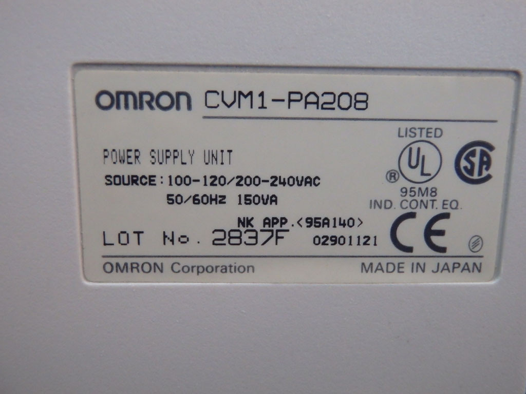 OMRON CVM1-PA208