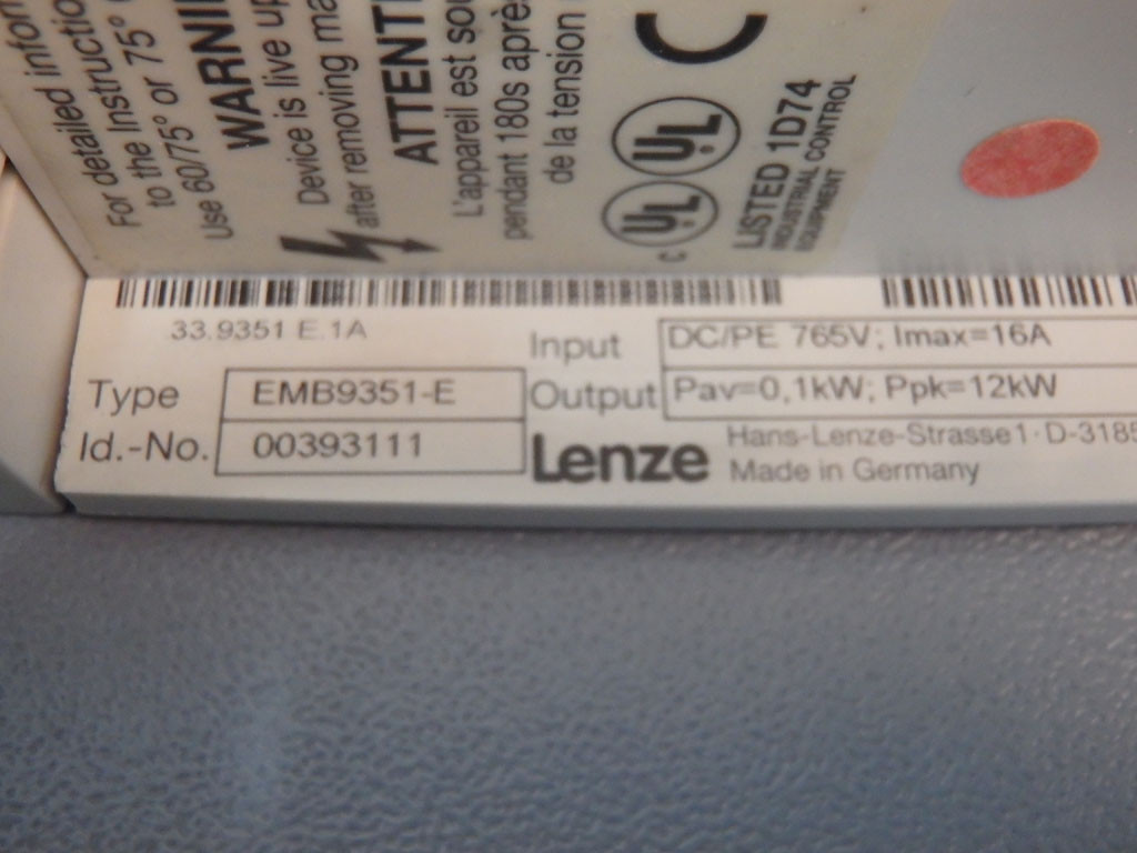 LENZE EMB9351-E