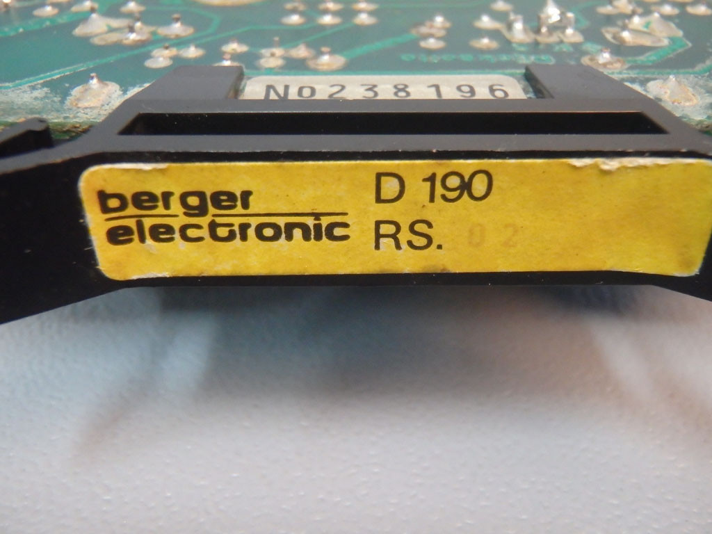 BERGER LAHR D190RS02