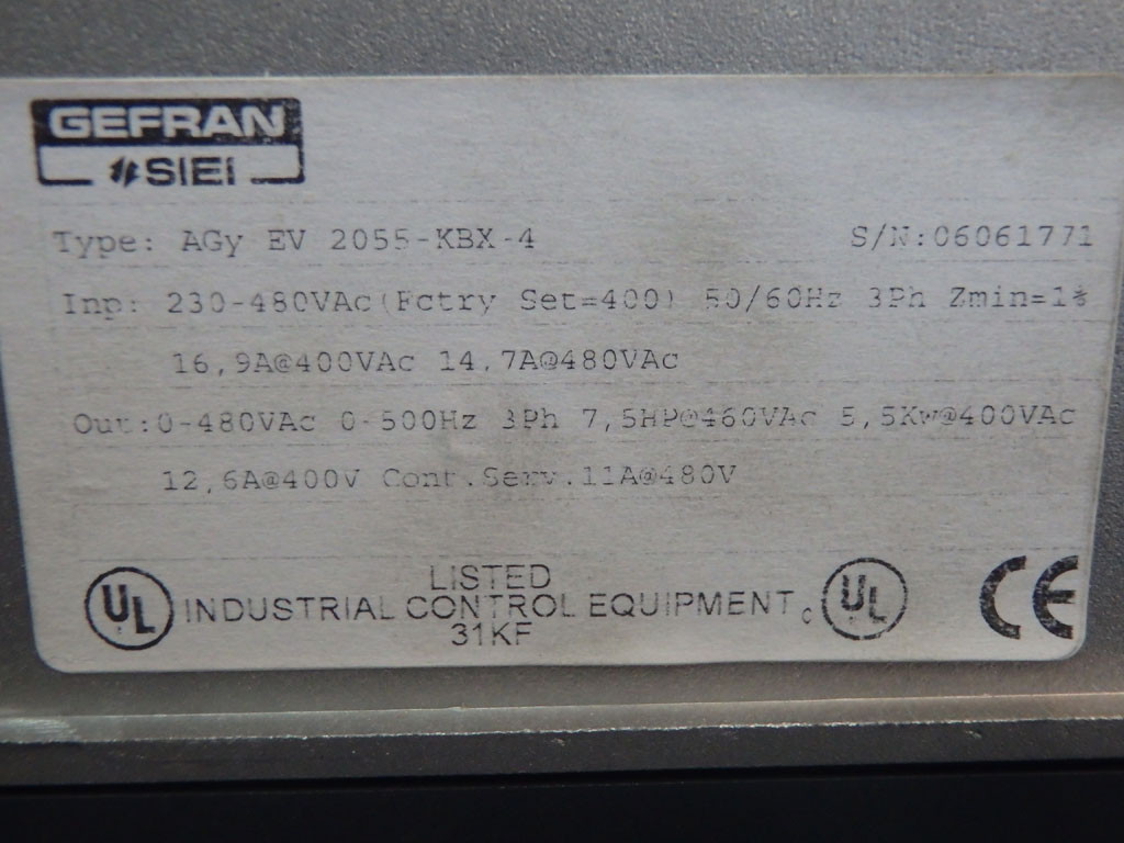 GEFRAN AGYEV2055-KBX-4