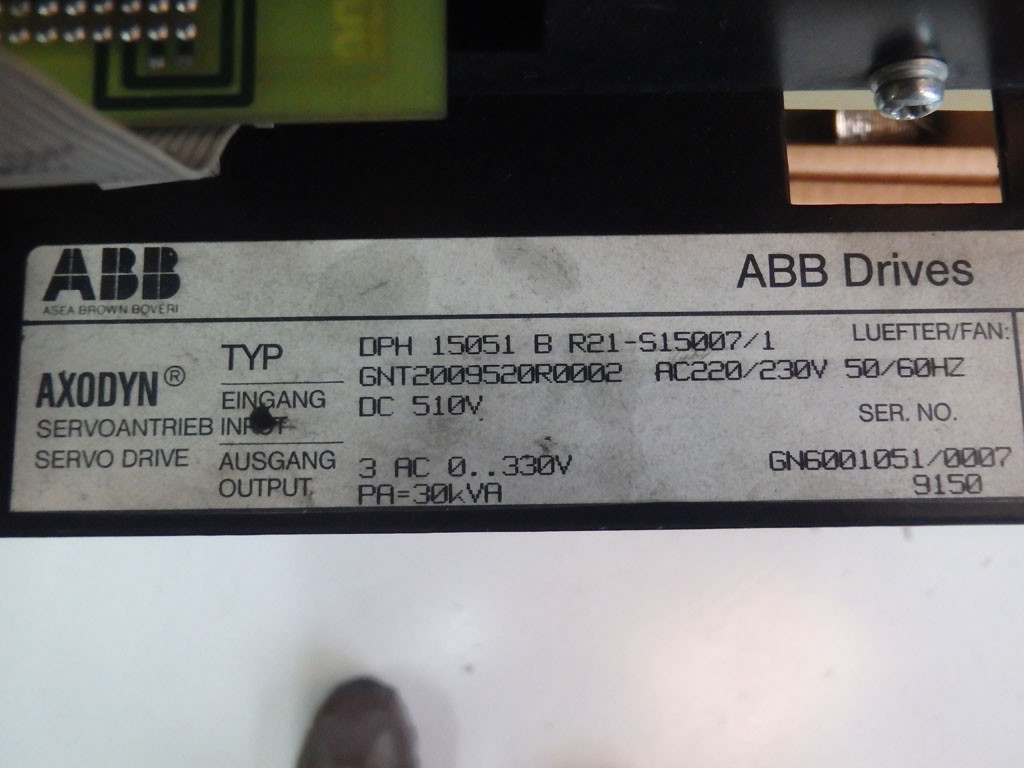 BROWN-BOVERI DPH15051BR21-S15007/1