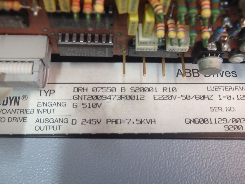 BROWN-BOVERI DRH07550BS20001R10