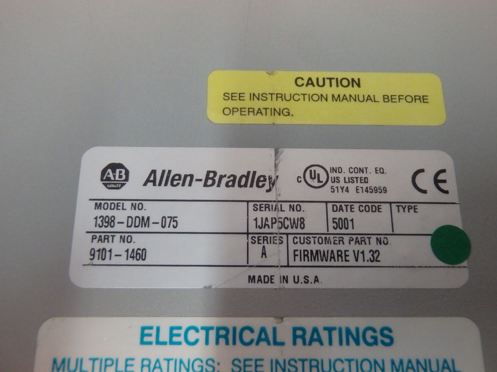 ALLEN-BRADLEY 1398-DDM-075