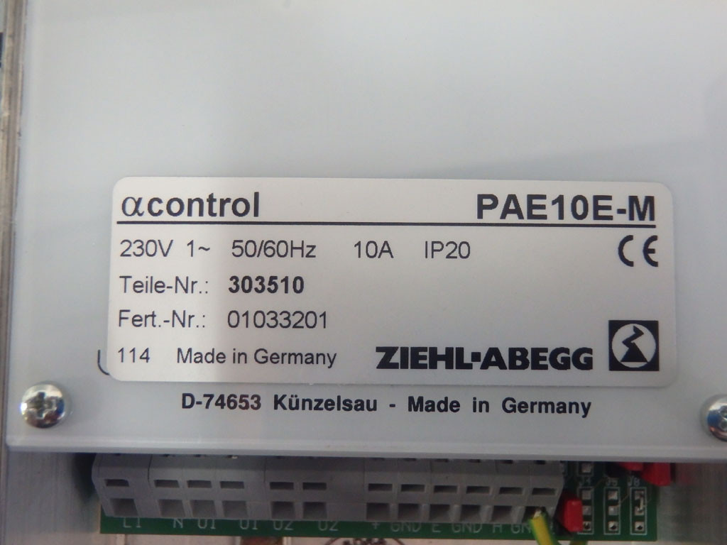 ZIEHL-ABEGG PAE10E-M