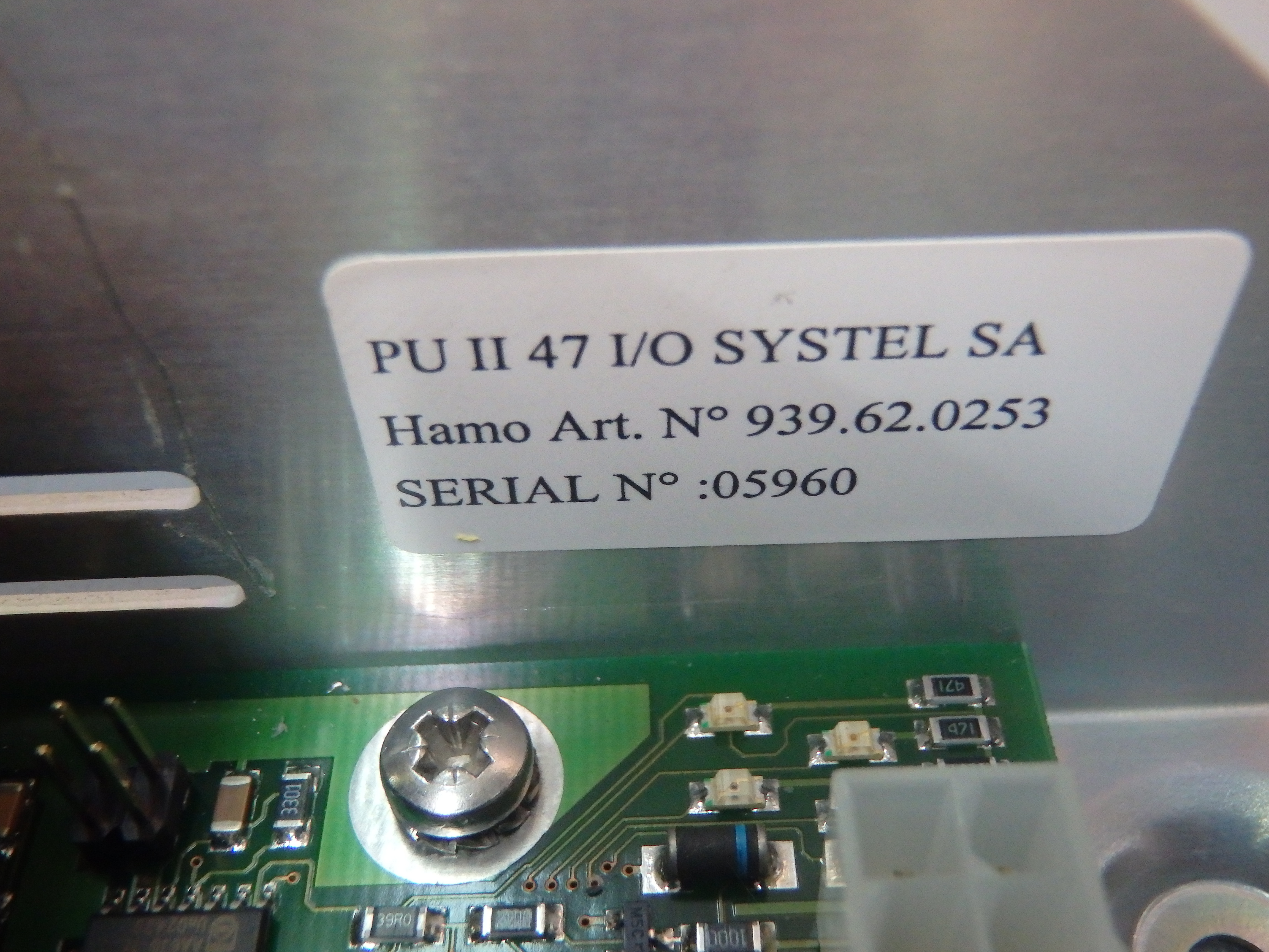 SYSTEL SA PUII47I/O
