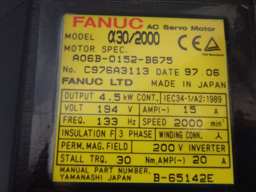 FANUC A06B-0152-B675
