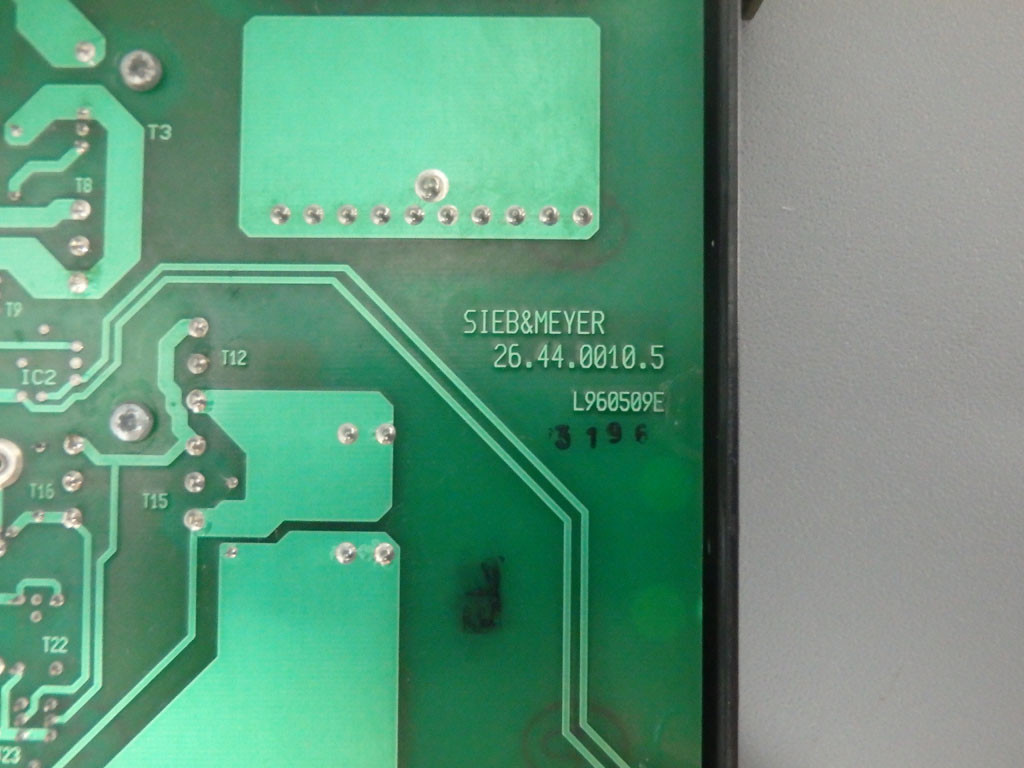 SIEB & MEYER 26.44.0010.5