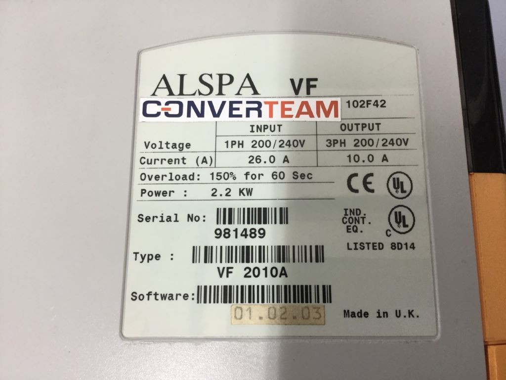 ALSPA VF2010A