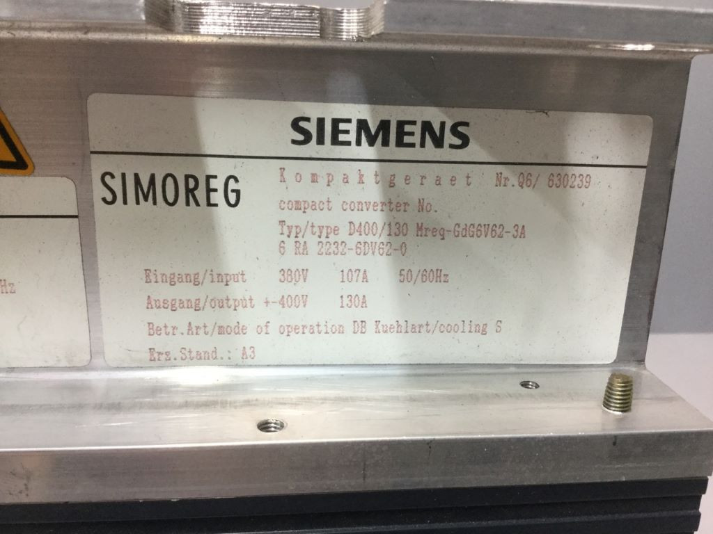 SIEMENS 6RA2232-6DV62-0