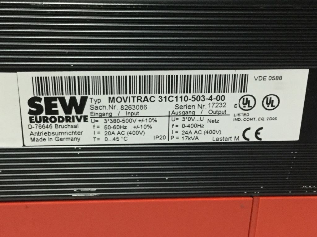 SEW-EURODRIVE 31C110-503-4-00