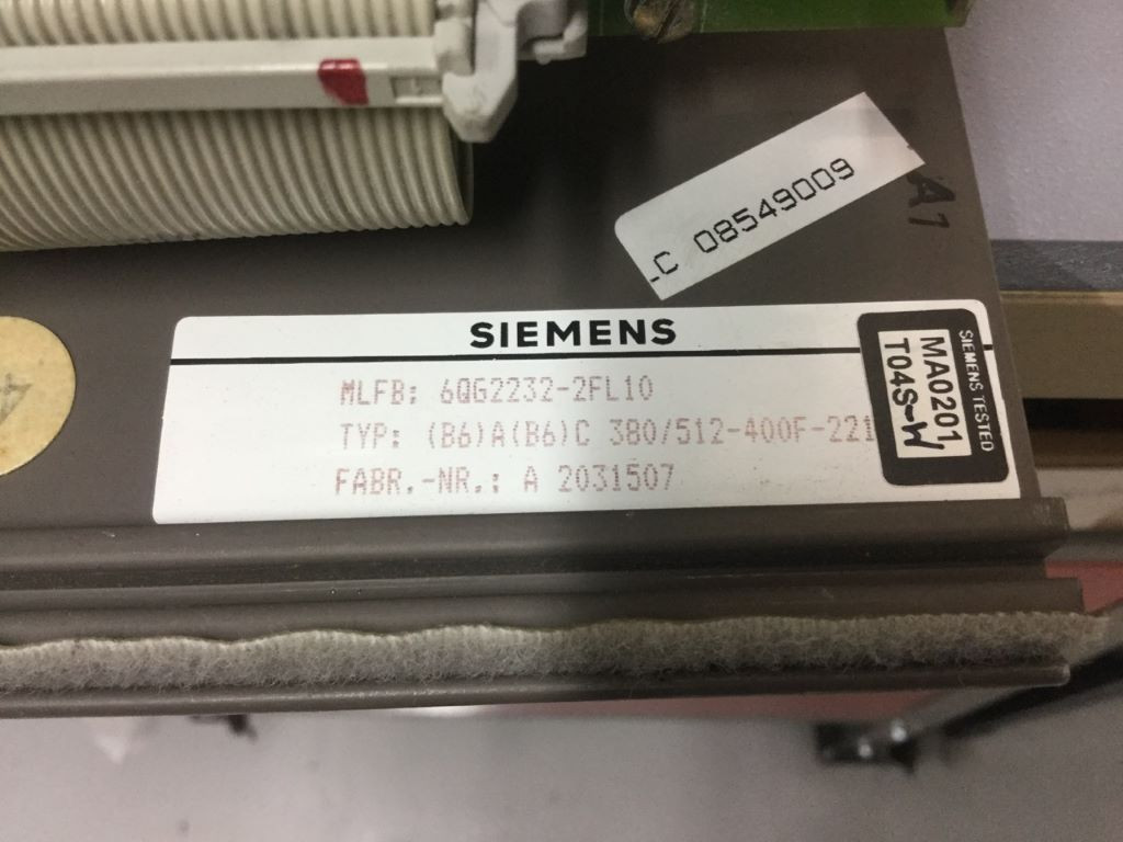SIEMENS 6QG2232-2FL10
