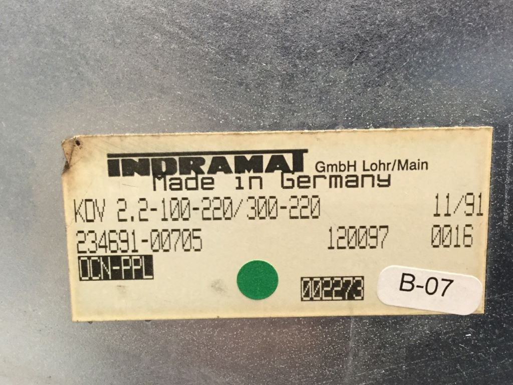 INDRAMAT KDV2.2-100-220/300-220