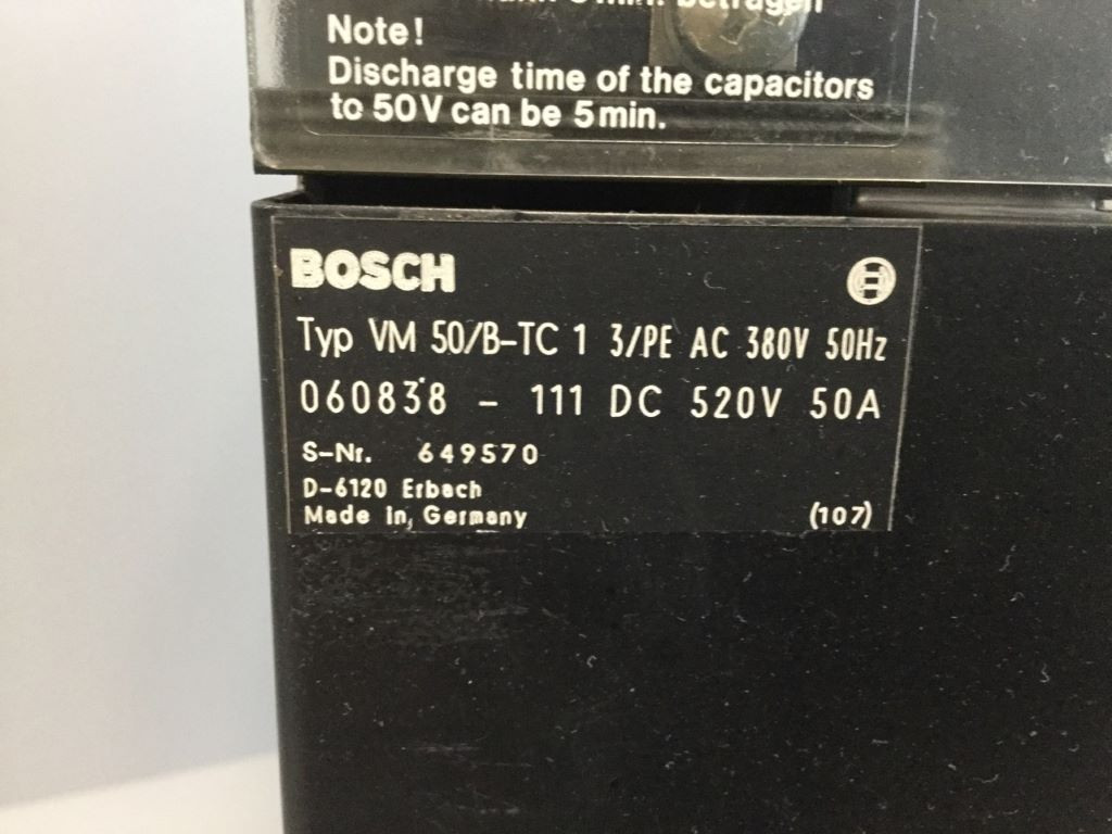 BOSCH VM50/B-TC1