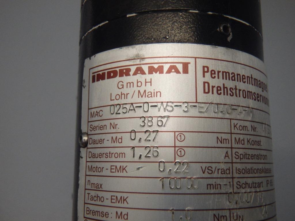 INDRAMAT MAC025A-0-WS-3-E/040-A-1