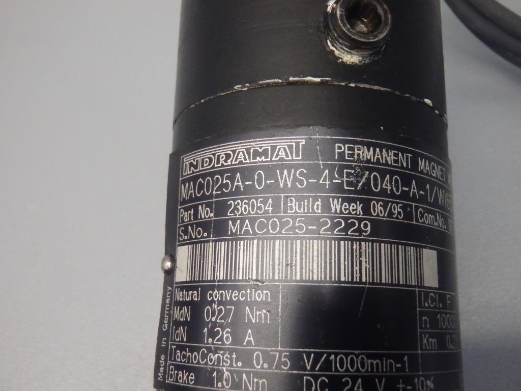 INDRAMAT MAC025A-0-WS-4-E/040-A-1/WI652LX/
