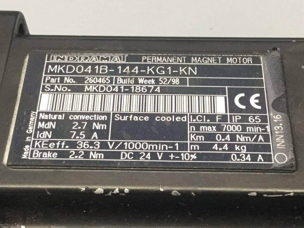 INDRAMAT MKD041B-144-KG1-KN