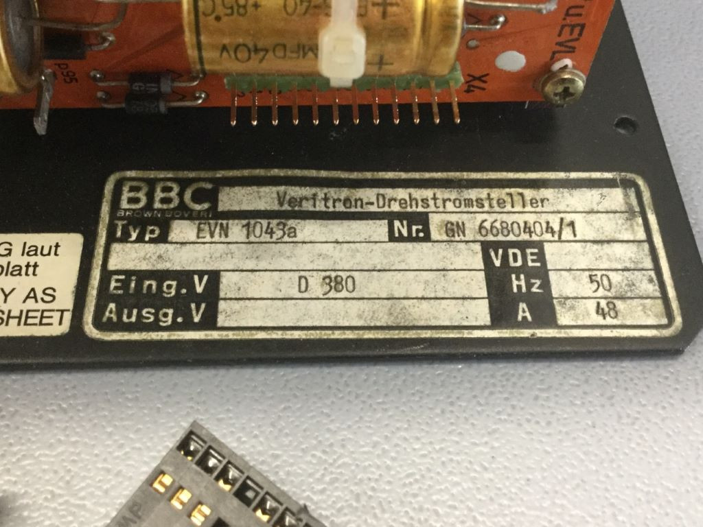 BROWN-BOVERI EVN1043A