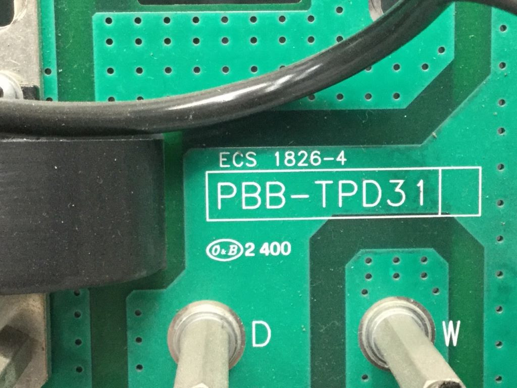 GENERAL ELECTRIC PBB-TPD31