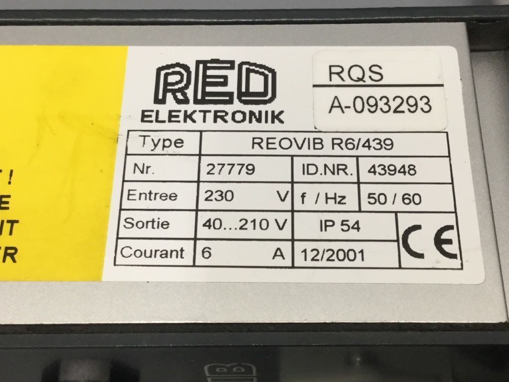 RED ELEKTRONIK REOVIBR6/439